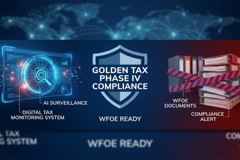 Golden tax phase iv wfoe compliance 2026